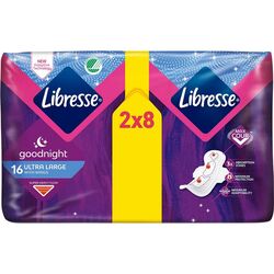Прокладки гігієнічні Libresse Ultra Large Night Soft 16 шт/пач