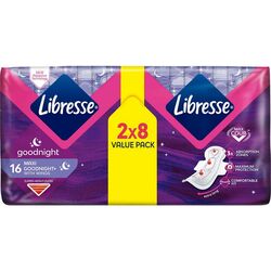 Прокладки гігієнічні Libresse Maxi Night 16 шт/пач