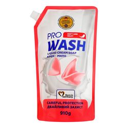 Крем-мило рідке Pro WASH Дбайливий захист дой-пак 910 г