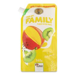 Крем-мило For my FAMILY Ківі і манго дой-пак 560 г