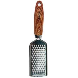 Тертка кухонна плоска металева з пластиковою ручкою Almo Wooden
