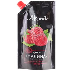 Джем пастеризований Monik Малина, дой-пак 200 г