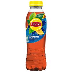 Чай чорний холодний Lipton Лимон 0,5 л