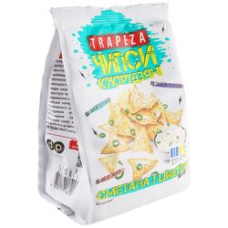 Чипси кукурудзяні TRAPEZA Сметана та цибуля 90 г