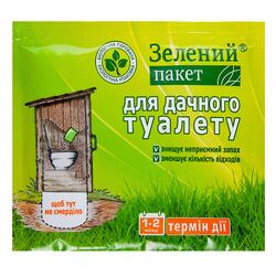 Засіб для дачного туалету Зелений пакет 30 г
