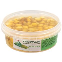 Кукурудза для риболовлі FISHERMAN Конопля ПЕТ 150 мл