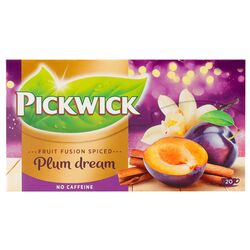 Чай фруктово-трав'яний Pickwick Кориця, слива, ваніль 2 г х 20 шт/пач.