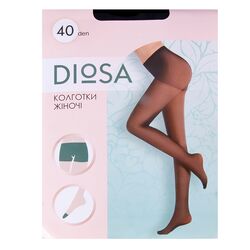 Колготи жіночі капронові Diosa Nero 40 den, р. 3