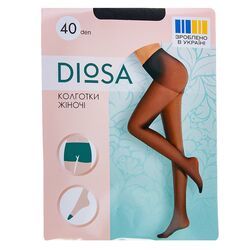 Колготи жіночі капронові Diosa Nero 40 den, р. 4