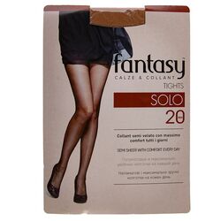 Колготи жіночі капронові Fantasy Sоlo Natural 20 den, р. 2