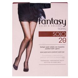 Колготи жіночі капронові Fantasy Sоlo Nero 20 den, р. 3