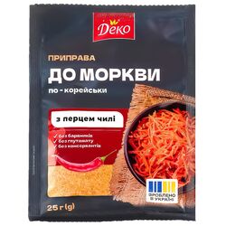 Приправа до моркви по-корейськи ДЕКО 25 г