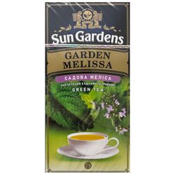 Чай зелений Sun Gardens Садова меліса 1,5г х 25 шт/пач