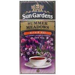 Чай чорний Sun Gardens Літній луг 1,7г х 25 шт/пач