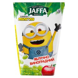 Нектар JAFFA Minions Яблучно-виноградний 125 мл