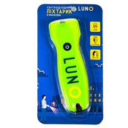 Ліхтарик світлодіодний на батарейках LUNO з магнітом