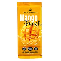 Шоколад молочний Chocoyoco з манговою начинкою 100 г