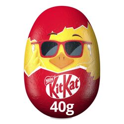 Фігурка з молочним шоколадом Kitkat Яйце з пшеничними кріпсами 40 г