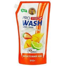 Крем-мило рідке Pro WASH Фруктовий мікс, дой-пак 910 г