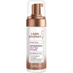 Пінка-мус для автозасмаги Біокон Lady bronze 150 мл