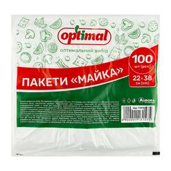 Пакети майка поліетиленові Optimal №38 100 шт/уп
