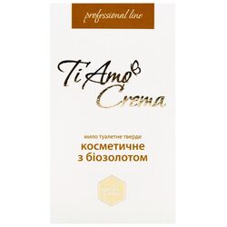 Мило туалетне косметичне Ti Amo Crema з біозолотом 115 г