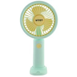 Вентилятор портативний акумуляторний Wiren 9,5х6х18,5 см