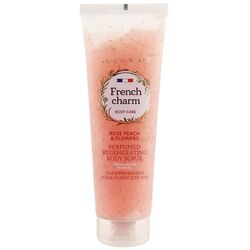 Скраб-пілінг для тіла парфумований Liora Rose peach&flowers 260 мл