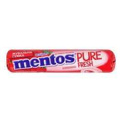 Гумка жувальна Mentos PURE FRESH Полуниця 15,75 г