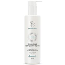 Тонік для обличчя балансуючий, освіжаючий Cleanness+ SkinBiome 260 мл