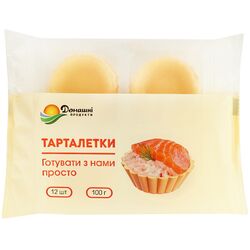 Тарталетки пісочні Домашні продукти 100 г