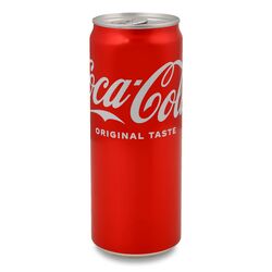 Напій безалкоггольний сильногазований Coca-cola ж/б 0,33 л
