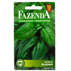 Насіння Базилік FAZENDA Зелений 0,5 г