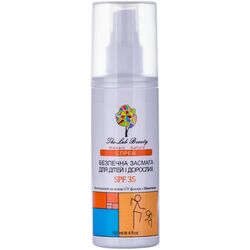Спрей для засмаги дорослих і дітей The Lab Beauty SPF35 120 мл
