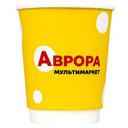 Стакан паперовий двошаровий Грін Кап Аврора 250 мл