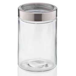Ємність для сипучих скляна Excellent Houseware 1200 мл