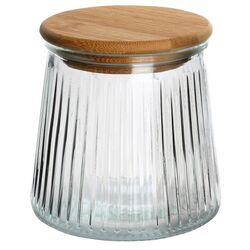 Ємність для сипучих скляна Excellent Houseware 680 мл