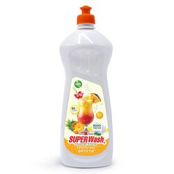 Гель для миття посуду SUPER Wash Тропічні фрукти 1 л