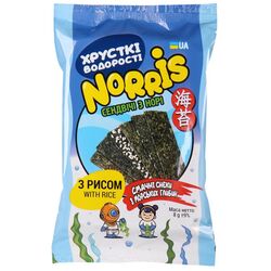 Сендвічі норі хрусткі NORRIS з рисом 8 г
