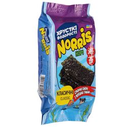 Снеки норі хрусткі NORRIS Класичні 4,5 г