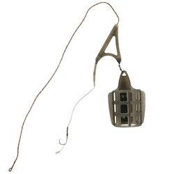 Оснащення для ловлі коропа LIFE ORANGE Big Cage Feeder Leadcore №37 60 г
