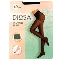 Колготи жіночі капронові Diosa Nero 40 den, р.5