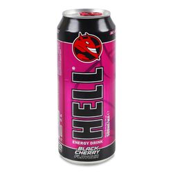 Напій енергетичний безалкогольний  HELL Black Cherry ж/б 500 мл