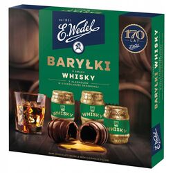 Набір цукерок шоколадних E.Wedel BARRELS Коктейль 200 г