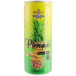 Напій соковий безалкогольний негазований BISAN DRINKS Ананас ж/б 250 мл