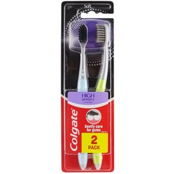 Набір щіток зубних COLGATE High Density Charcoal 2 шт/уп
