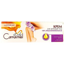 Крем для депіляції тіла Caramel 100%-видалення волосся 100 мл