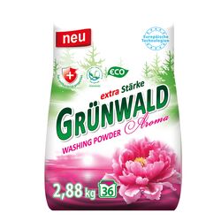 Порошок пральний безфосфатний універсальний Grunwald Aroma 2,88 кг