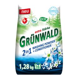 Порошок пральний безфосфатний універсальний Grunwald 2в1 1,28 кг