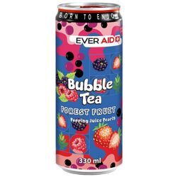 Напій безалкогольний слабогазований EVER AID Bubble Tea Лісові ягоди 330 мл